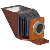 Rare Viewer for Magic Lantern Slides 3 1/6 x 3 1/6 in., 1893