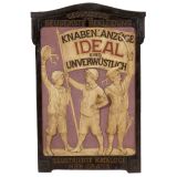 Early Advertising Sign Knaben-Anzüge, c. 1920