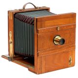 German Field Camera 24 x 30 cm, c. 1890–1900