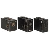 3 Magazine Cameras from England