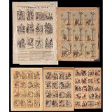 5 Sheets of Pictures, c. 1900