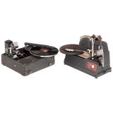 2 Picture and Movie Projectors with Gramophones, c. 1935–40