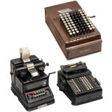 3 American Adding Machines
