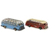 2 Touring Coaches by Günthermann