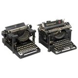 2 American Typewriters