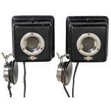 2 Intercom Telephones, c. 1920