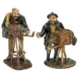 2 Figural Ceramic Street Photographers