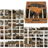Stereo Viewer 45 x 107 and 200 Stereo Slides in Box by Paul Jose