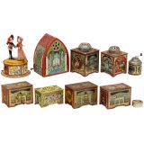 5 Toy Organs and Other Items, c. 1930