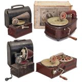 4 Nirona Gramophones, c 1930