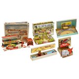5 Tin Toys by Höfler, c. 1950