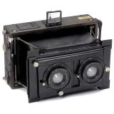 Mentor Stereo Focal Plane Camera 9 x 18 cm, c. 1905