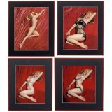 4 Marilyn Monroe Photographs by Tom Kelly
