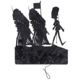 Silhouette of an English Guard with Officers, c. 1910-30