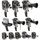 Lot of Bolex 8, c. 1952-72