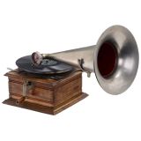 Traveling Horn Gramophone, c. 1910