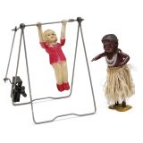 2 Japanese Celluloid Dolls, c. 1955