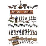 Group of Tin and Composition Figures, c. 1900-40