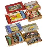 5 German Toy Tracks, c. 1950