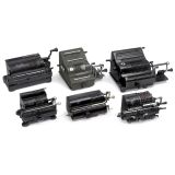 6 Spokewheel Calculating Machines