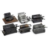 6 Spokewheel Calculating Machines