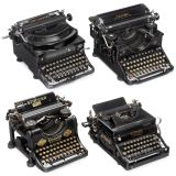 4 Mechanical Typewriters