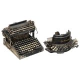 2 American Typewriters
