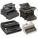 4 Typewriters