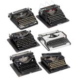 6 Portable Typewriters
