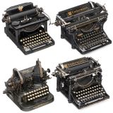4 American Typewriters