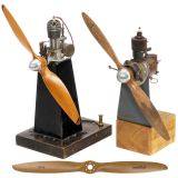 2 Early Model Aircraft Engines, c. 1940