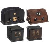 4 Telefunken Radio Receivers, c. 1929