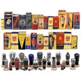 Collection of Triodes, Pentodes, Rectifiers and further Tubes, c