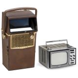 2 Portable Television Receivers