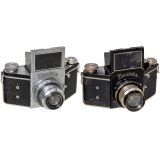 2 x Exakta B 4 x 6,5, c. 1938