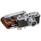 Leica IIIa with Rapid Winder and Special Case, c. 1938
