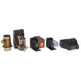 4 Cameras and a Petzval-Type Lens 5/32 cm
