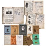 20 Catalogs by Camera and Lens Manufacturers, 1881-1939