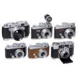 5 Robot Cameras and a Zeiss Ikon Contessa