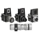 3 Primarflex Cameras and a Lens