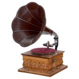 Small HMV Horn Gramophone, c. 1914