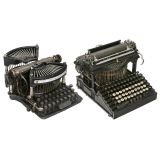 2 American Typewriters