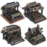 4 American Typewriters