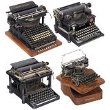 4 American Typewriters