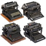 4 American Typewriters