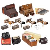 Stereo Viewer, Stereo Cards and Related Material
