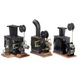 3 Magic Lanterns and Cinematographs, c. 1900