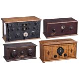 4 Chest-Form Radio Receivers
