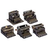 5 Mechanical Typewriters