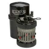 Curta Type II Calculator (Light-Grey), 1966